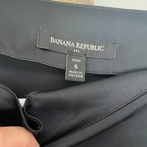 Banana Republic Factory Black Midi Dress - Picture 5 of 9
